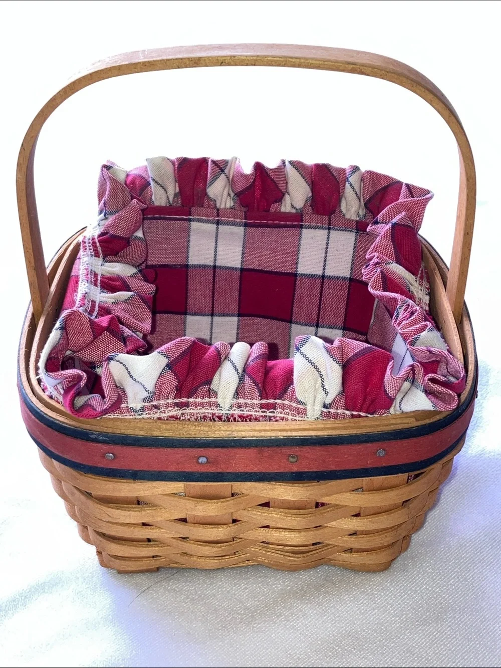 Longaberger Strawberry Basket 2001